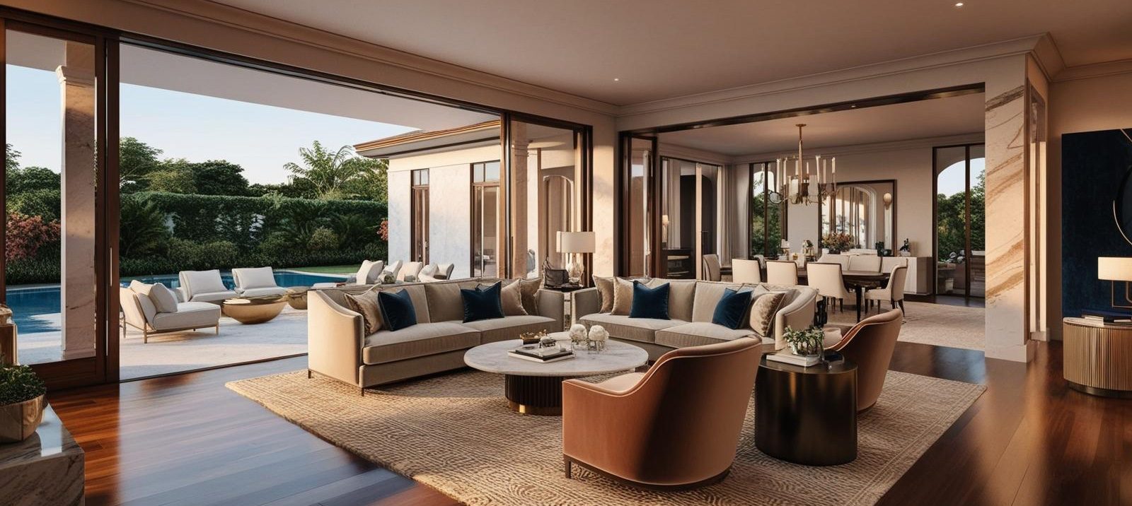 Luxury villa renovation in Dubai by Masterwork Space