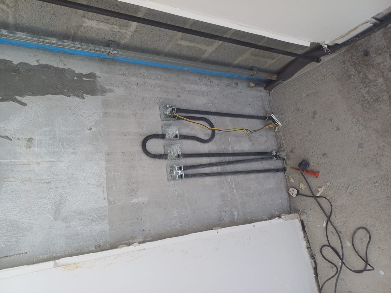 Removing old wiring