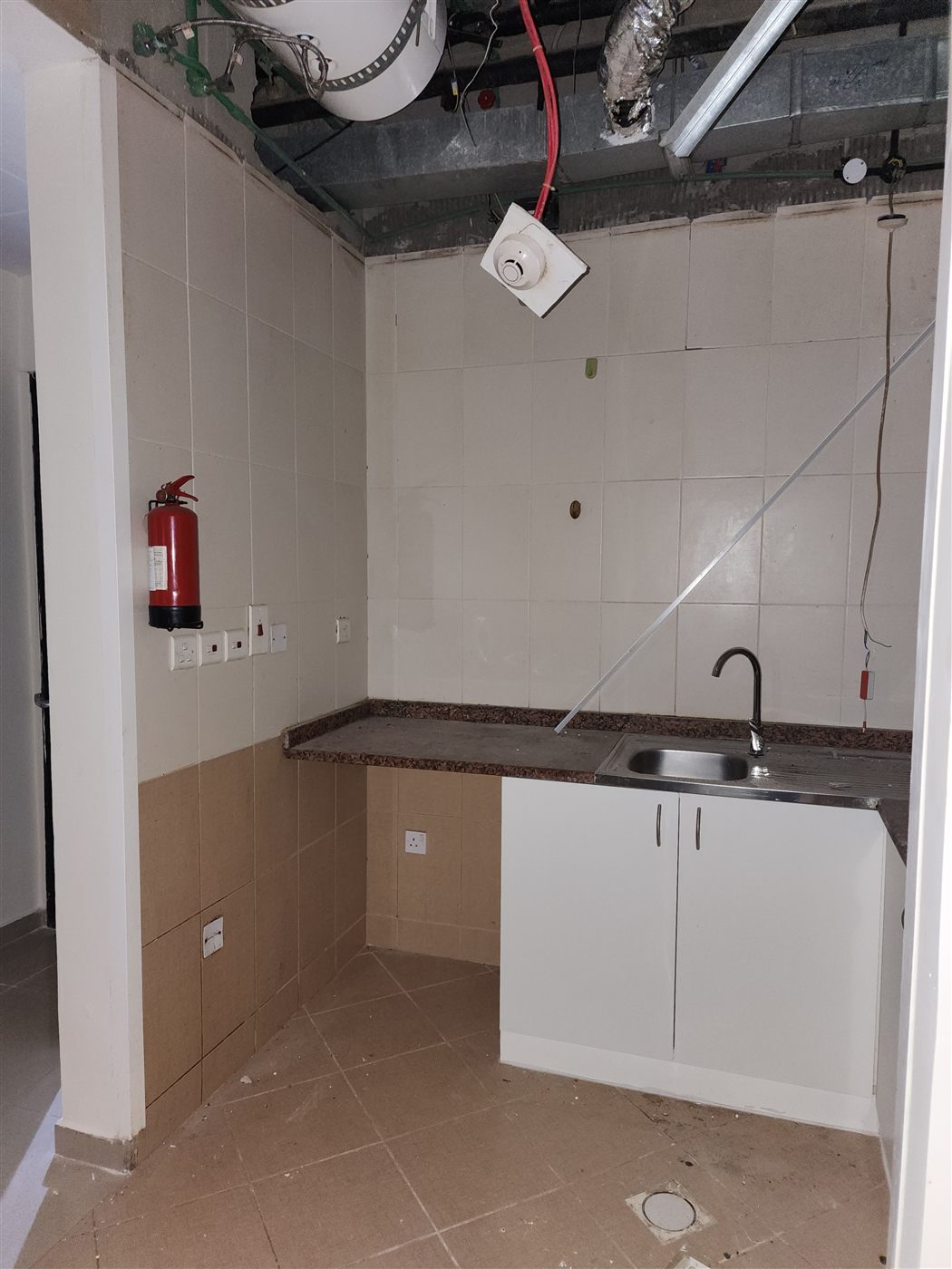 Kitchen before
